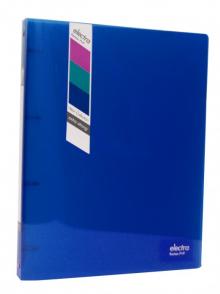 Poada Karton PP Electra A4, 2 cm, mkk desky, 4 krouky, tmav modr