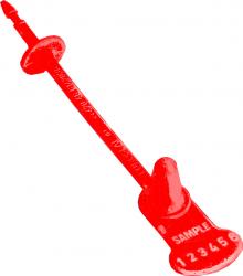 BEZPE�NOSTN� PLOMBA PL95/12W na vodom�ry a plynom�ry �erven�