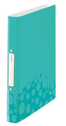 Poada Leitz WOW A4, 2,5 cm, 2 krouky, ledov modr