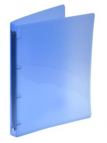 Po�ada� Karton PP Opaline A4, 4 krou�ky, m�kk� desky, modr�