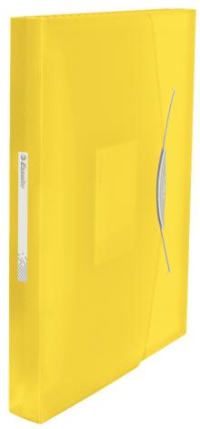 Desky - aktovka na dokumenty Esselte VIVIDA A4, 6 kapes, lut