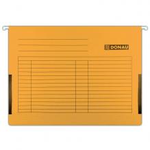 Desky z�v�sn� DONAU A4, s bo�nicemi, oran�ov�