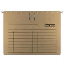 Desky z�v�sn� Donau A4, s rychlovaza�em, hn�d�