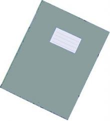 Desky - Mapa 253 DONAU A4, s gumi�kou a �t�tkem, kou�ov�
