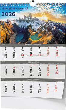 Kalend�� n�st�nn� A3 T��m�s��n� obr�zkov�