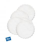 Rozetka b�l�, v�ce velikost�