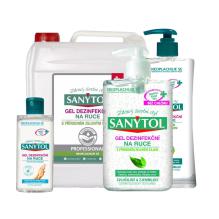 Dezinfekce na ruce Sanytol, r�zn� druhy