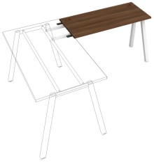 Kancel��sk� st�l<br>UE A 1200 RU<br>120 x 60 cm